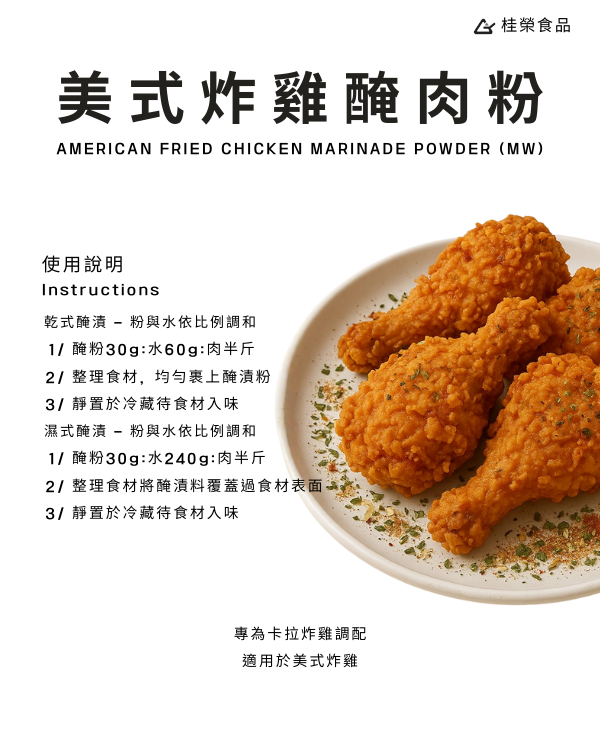 美式炸雞醃肉粉